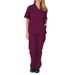 Women's Clothing Summer Hand Washing Clothes Thin Male Doctor Surgical Clothes Female Nurse Work Clothes Elastic Quick Drying Suit_ecoleips.com