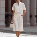Women's Casual Loose Solid Color Suit 2026 Spring New Arrival Spring Clothing Cross Border Independent Website_ecoleips.com