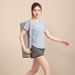 Professional Women's Running Tracksuit Breathable Quick Drying Short Sleeved Summer Style Fitness Wear High End Yoga Wear_ecoleips.com
