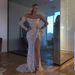 Women's Clothing Spring And Summer Sexy One Shoulder Dress Floor Mopping Split Banquet Slim Long Dress Evening Dress_ecoleips.com