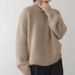 girl New Long Sleeve Sweater Korean Style Inner Wear Autumn Top Women's Knitted Shirt_ecoleips.com