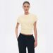Cross-border European American Women's Clothing 2026 Spring-summer Collection: Round-neck, Solid Color, Regular_ecoleips.com