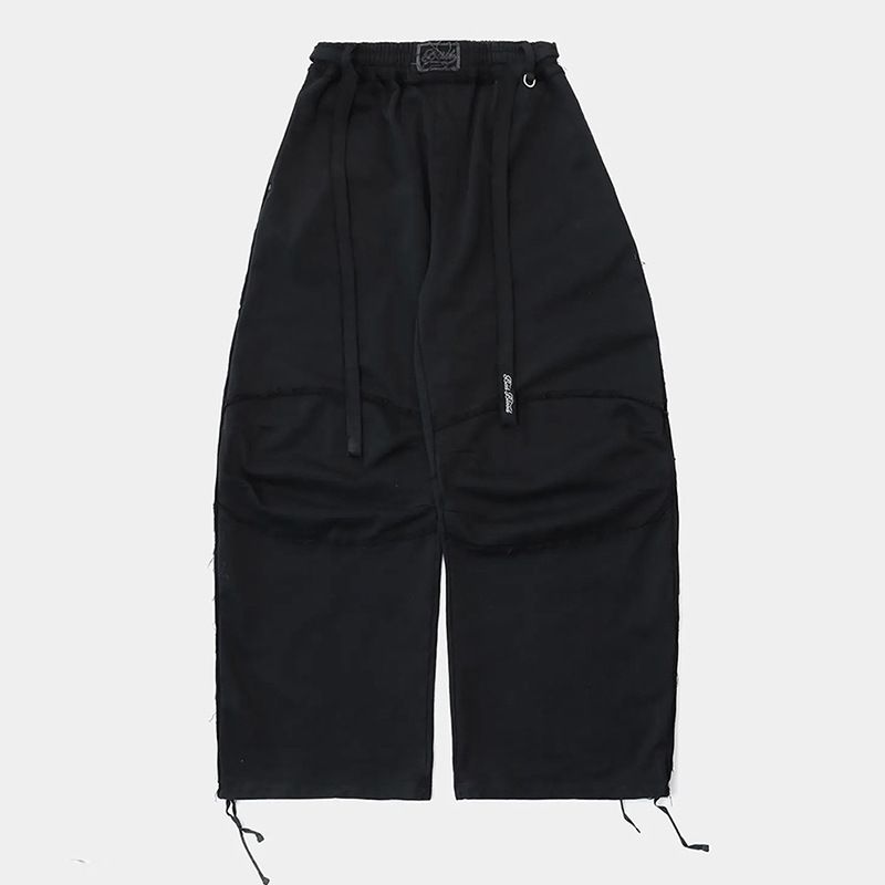 Korean-style Badblood BCAC Series Loafer Pants Women's Casual Pants Sports Pants Niche Wide-leg Trendy Pants_ecoleips.com