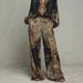 3D-Printed Unisex Lounge Set - Geometric Print Long Sleeve PJs For Home & Street_ecoleips.com