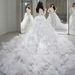 2025 New Style Mermaid Light Luxury Wedding Dress High Quality Princess Main Dress for Women's Wedding Party Wear_ecoleips.com
