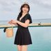New Women's Skirt Style One Piece Swimsuit Covers Tummy Slimming And Flattering Plus Size Hot Springs Suitable Up_ecoleips.com