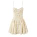TARUXY Stylish Printed Straps Dress Women's Sleeveless Sexy Backless Waist-Cinching 2026 Summer Vacation Party Mini Dress Female_ecoleips.com