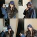 girl Girl Blue Galaxy New Lamb Wool Workwear Parka Down Cotton Women's Sheepskin Fur Collar Coat Young_ecoleips.com