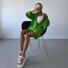 Women's Clothing Spring Loose Plus Size Women's Solid Color Suit Women's Single Breasted Long Sleeved Casual Shorts Two Piece Suit_ecoleips.com