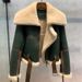 Men's Clothing Plus Size Winter Wear Large Lapel Motorcycle Clothing Women's Thick Short Fur One Piece Sheepskin Shearling Coat_ecoleips.com