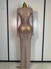 Sparkling Diamond Elegant Party Long Gowns Elegant Celebrity Evening Party Nightclub Prom Dress Singer Dancer Stage Outfit AB5G_ecoleips.com