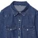 Women's Denim Short Jacket - Stylish Urban Outerwear For Casual & Office Wear (XS/S/M/L, Blue)_ecoleips.com