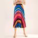 Women's High-Waisted Gradient Pleated Skirt Slimming_ecoleips.com