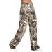 New European And American Cross-border Autumn Workwear Trendy Camouflage Pants, Straight Loose Low-waist Pocket Jeans_ecoleips.com