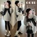 Autumn New Korean Fashion Loose Bowknot Air Cotton Maternity Dress_ecoleips.com