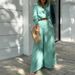 2026 Cross-Border Foreign Trade European And American Women's Clothing Spring New Style Solid Color Elegant Commuter_ecoleips.com