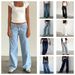 Women's Clothing Vintage Low-Rise Straight Leg Jeans For Women – Washed Denim, Classic Fit (XS-XL, Multiple Colors)_ecoleips.com