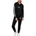 Unisex Casual Color-Block Hoodie Jogger Set Relaxed Fit Two-Piece Contrast Stripes Streetwear Essentials Women's Clothing_ecoleips.com