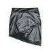 2025 Women's Elegant Mini Patchwork Leather Matte Midi Skirt_ecoleips.com