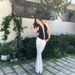 Women's Sexy Solid Color Backless Strapless Hollow out Slim Top Halter Neck Fashionable Summer New Arrivals European American Style_ecoleips.com