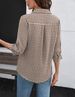 LOMON Womens 3/4 Sleeve Tops V Neck Cotton Linen Work Blouse Collared Shirts For Women Business Casual 2026_ecoleips.com