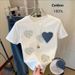 Women's round Neck Short Sleeve T-Shirt Summer Base Layer Top Casual Comfortable Fabric_ecoleips.com