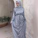 Women's Clothing Print Elegant Temperament Long Sleeved Long Skirt Loose And Comfortable Dress_ecoleips.com