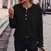 Autumn/Winter Solid Color Hooded Sweatshirt Jacket Casual Long-Sleeved Off-Shoulder Top_ecoleips.com