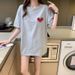 Women's Clothing Oversized CEC Graphic T-Shirt – Trendy Longline Streetwear Tee For Women_ecoleips.com