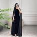 Women's Clothing Autumn And Winter New Women's Clothing Velvet Hip Wrapped Cape Dress_ecoleips.com