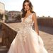 Women's Clothing Summer New Women's Sexy Lace Dress Sleeveless Deep V Neck Wedding Dress Embroidery Long Skirt_ecoleips.com