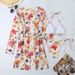 Yongjinmei 24th Anniversary Bikini Set Digital Print Long Sleeve Outerwear High Elasticity Three Piece Swimwear XQ2409_ecoleips.com