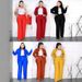 Women's Style Long Sleeved Shirt And Trousers Set Wrinkled Collar Cardigan Clothing_ecoleips.com