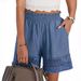 Women's Clothing Summer New Women's Casual Lace Shorts_ecoleips.com
