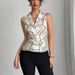 Women's Clothing Temperament Commuting Sleeveless Strappy Top_ecoleips.com