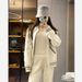 Baseball Short Coat For Petite Women, 2025 Early Autumn And Winter New Style, High-end American Casual Fleece-lined_ecoleips.com
