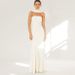 Women's Clothing Temperament Solid Color Wrap Chest Slim Figure Fishtail Dress With Long Skirt And Shawl For Women_ecoleips.com