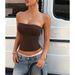Diyun European American Y2K Hot Girl Style Fashion Tube Vest Top T-shirt Women's Clothing 2026 Spring And Summer_ecoleips.com