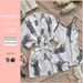 Silky V-Neck Sleep Set – Breezy Chemise & Adjustable Strap Nightdress (S-XL)_ecoleips.com
