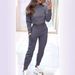 Women's High Necked Slim Long Sleeved Casual Suit Autumn Winter European American Style Independent Station Foreign Trade New_ecoleips.com