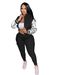 Women's Hooded Sweatshirt Zipper Long Tracksuit Set Autumn Winter New Style Clothing For Women_ecoleips.com