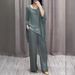 Women's Casual Raglan Short Sleeve Trousers Set European And American Fashion Independent Website 2024 New Cross Border_ecoleips.com