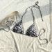 Verve 2025 New Style Tie Halter Beach Hot Spring Bikini Swimsuit Women's Single Top_ecoleips.com