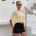 Women's French Style Irregular Shawl Knit Top Loose See through Base Layer Spring Fashion 2026 New Arrival_ecoleips.com