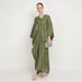Verve M218#8 Colors Loose Batwing Sleeve Long Dress For Women Indonesian Malay Style Ladies Robe_ecoleips.com