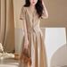 Summer Pear-Shaped Body Outfit Elegant Women's Short Sleeve Shirt And Skirt Two-Piece Casual Professional_ecoleips.com