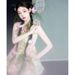 New 2026 Chinese Style Evening Gown Mermaid Bride Morning Robe Elegant Toasting Dress Luxurious Engagement Wedding Banquet Attire Women's Party Wear_ecoleips.com