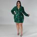 Women's Clothing Plus Size Sequined Suit Jacket For Women Style Sequin Long Sleeve For Formal & Casual For Women_ecoleips.com