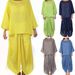 Women's Clothing Casual Solid Color Loose Skirt Two Piece Suit_ecoleips.com