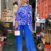 Women's Clothing New Color Chiffon Suit Casual Round Neck Printed Two Piece Suit_ecoleips.com
